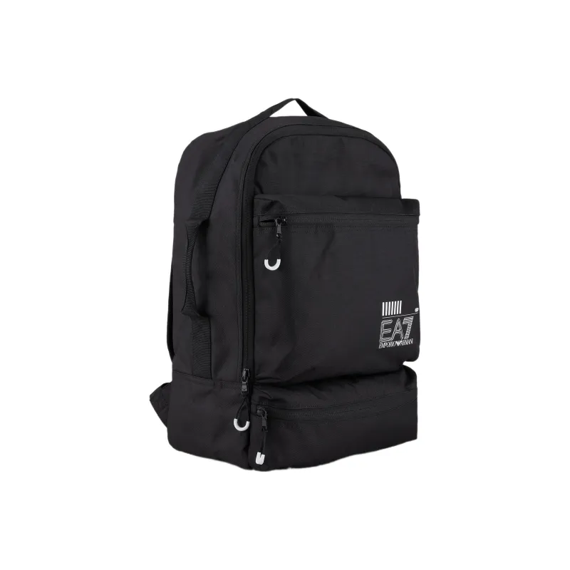 EMPORIO ARMANI Polyester Backpack Tubas Unisex Black-1