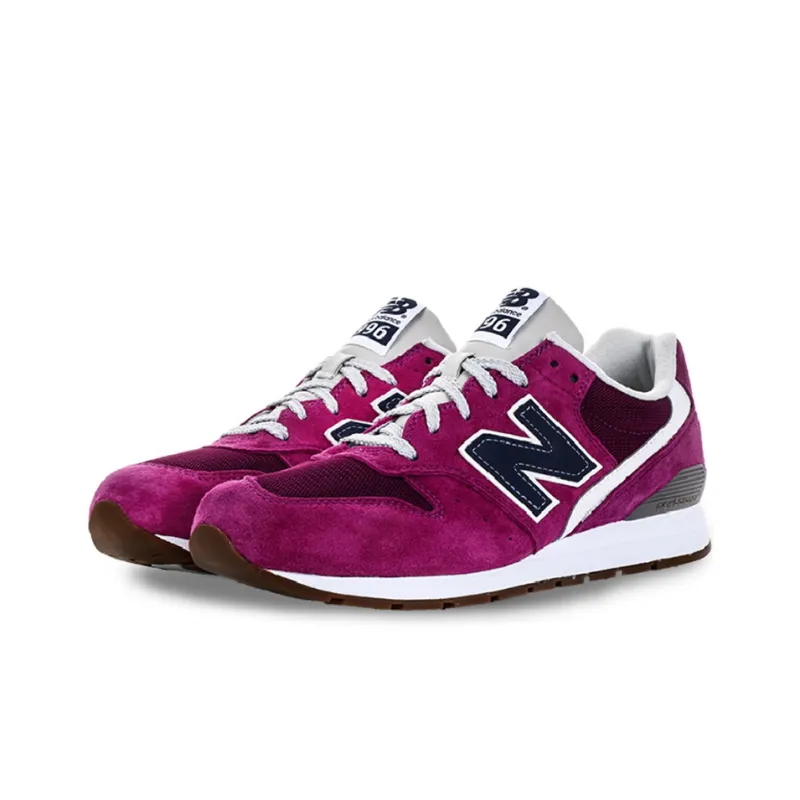 New Balance NB 996 Cushioning Lightweight Low Top Marathon Running Shoes Men's Purple D Width-2