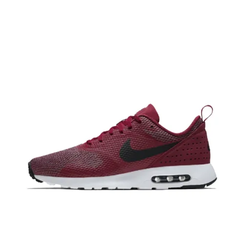 Nike Air Max Tavas Running Shoes Men Low-Top Burgundy