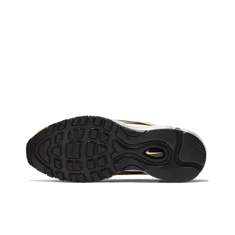 Nike Air Max 97 Black Metallic Gold GS-4