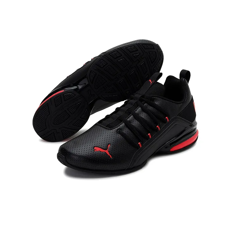 PUMA Axelion Perf Black/Red-2