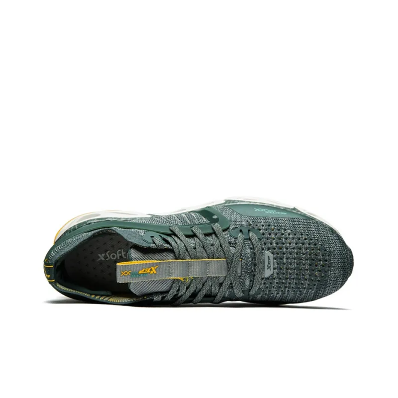 XTEP Cushioning Rotational Technology Wear-Resistant Cushioning Lightweight Low-Top Running Shoes Men's Dark Gray-3