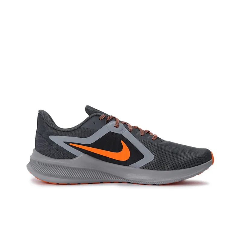 Nike Downshifter 10 Geo 'Grey Orange'-1