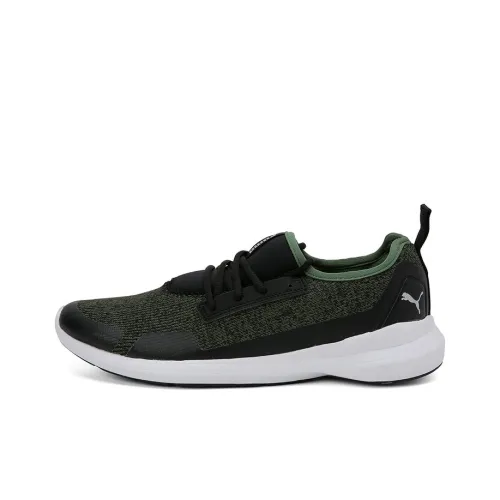 PUMA Pacer Evo 2.1 Running Shoes Men Low-Top Green/Black/White