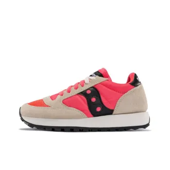 Saucony Jazz Original Jazz Original Vintage Low-Top Running Shoes Women's Red White Black