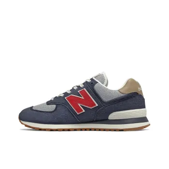 New Balance 574 'Navy Red'
