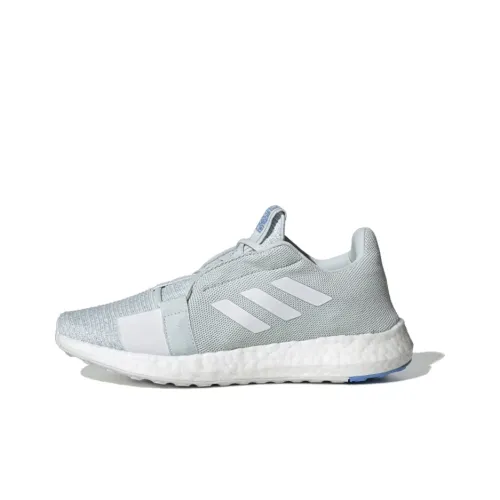 Adidas Senseboost Go Running Shoes Women's Low-Top Light Blue/White