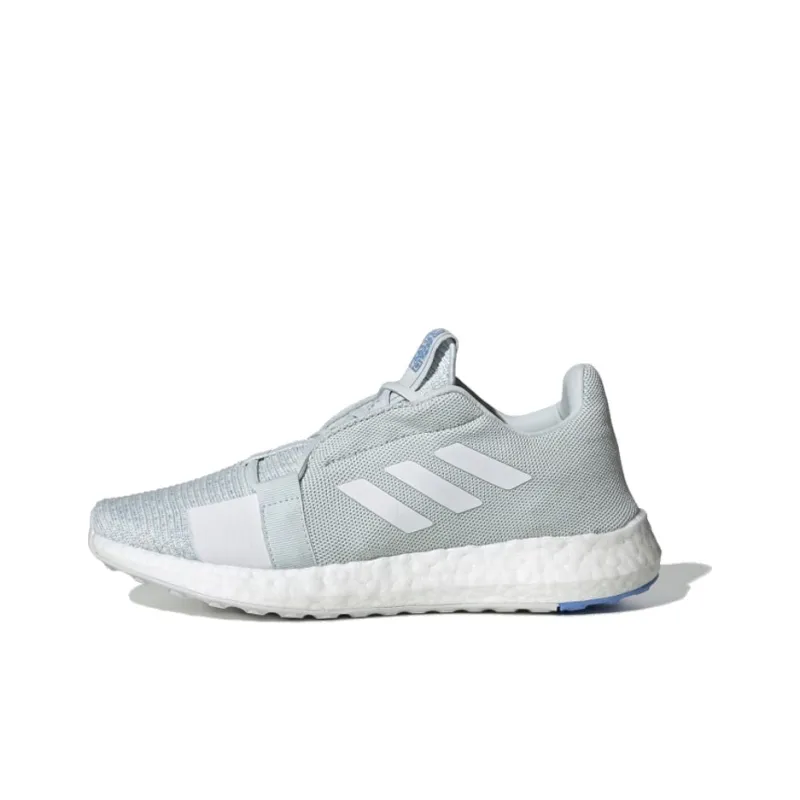 Adidas Senseboost Go Non-slip Lightweight Low-Top Running Shoes Women's Light Blue-0