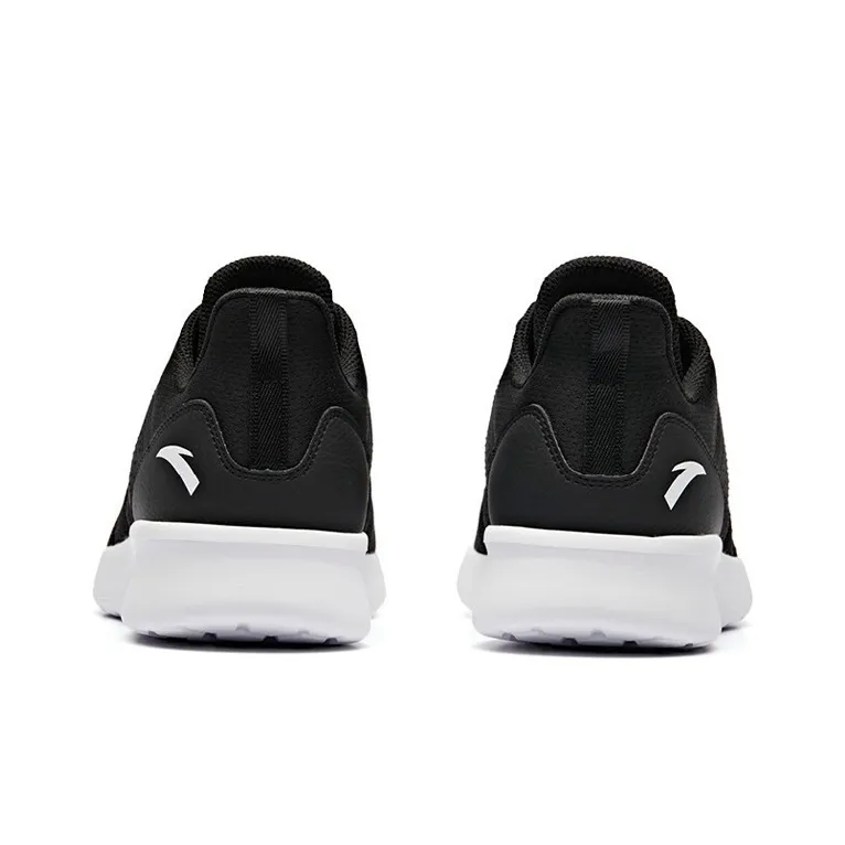 Anta Running Collection Cushioning, Slip Resistant, And Abrasion Resistant Low Top Running Shoes Women's Black White-3