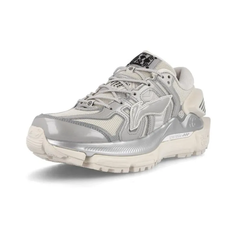 LiNing Kuafu Low Top Running Shoes Men's Ginkgo Paris Fashion Week-2