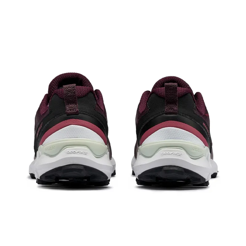 361° Abrasion Resistant Shock Absorbers Low Top Running Shoes Women's Red White-2