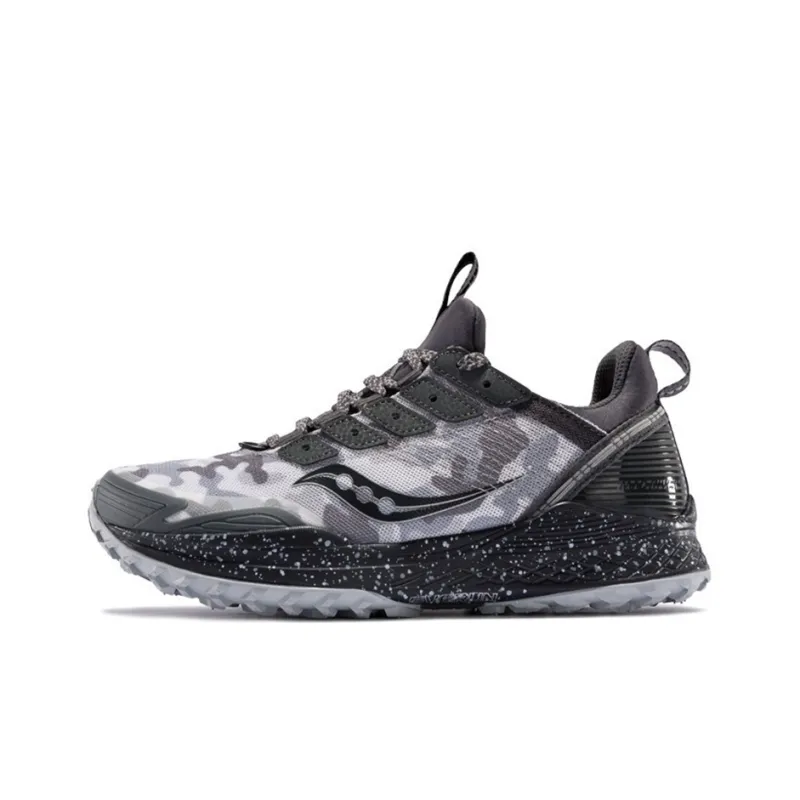 Saucony Mad River TR Cushioned Anti-Slip And Wear-Resistant Lightweight Low-Top Running Shoes Women's White Gray-0