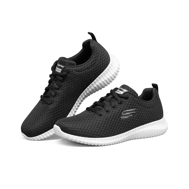 Skechers Social Muse Low Black/White Women's-2