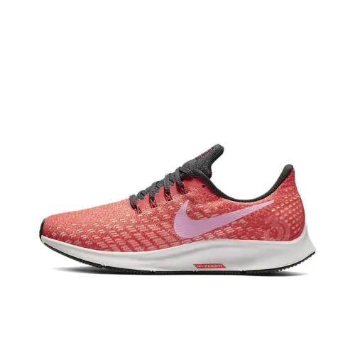 Nike Air Zoom Pegasus 35 Running Shoes Women's Low-Top Red