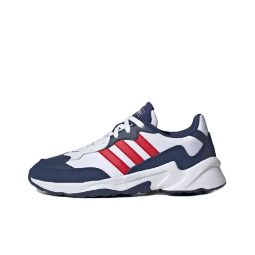 Adidas Neo 20-20 FX Running Shoes Men Low-Top Blue/White/Red