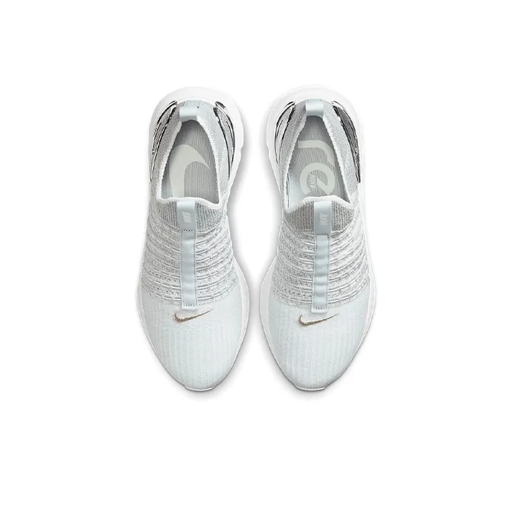 Nike React Phantom Run Flyknit Premium Pure Platinum White Women's-3