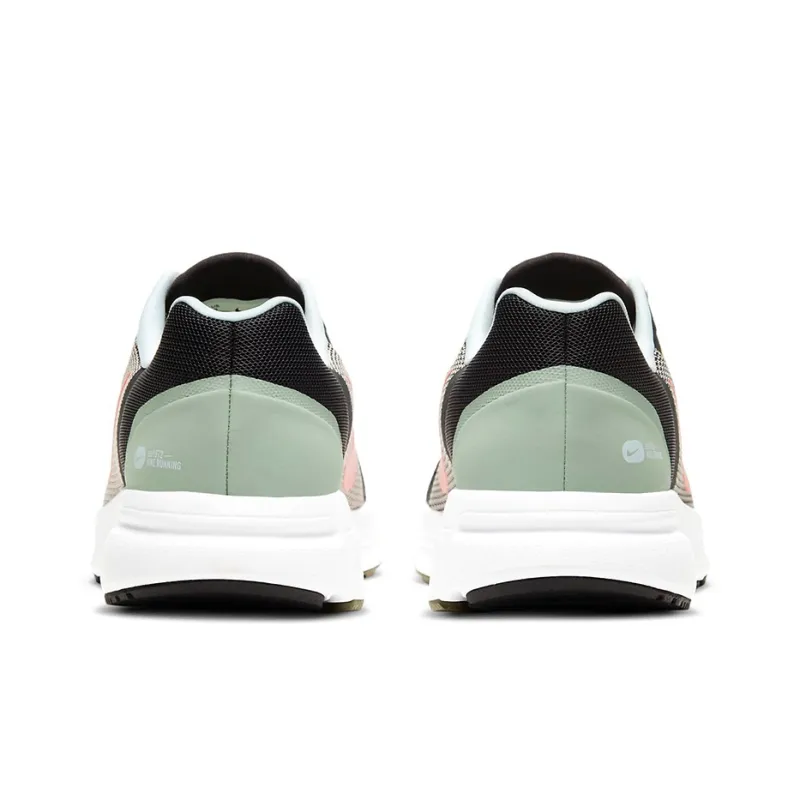 Nike Zoom Span 3 Shoes For Black/Green/Pink Women's-4