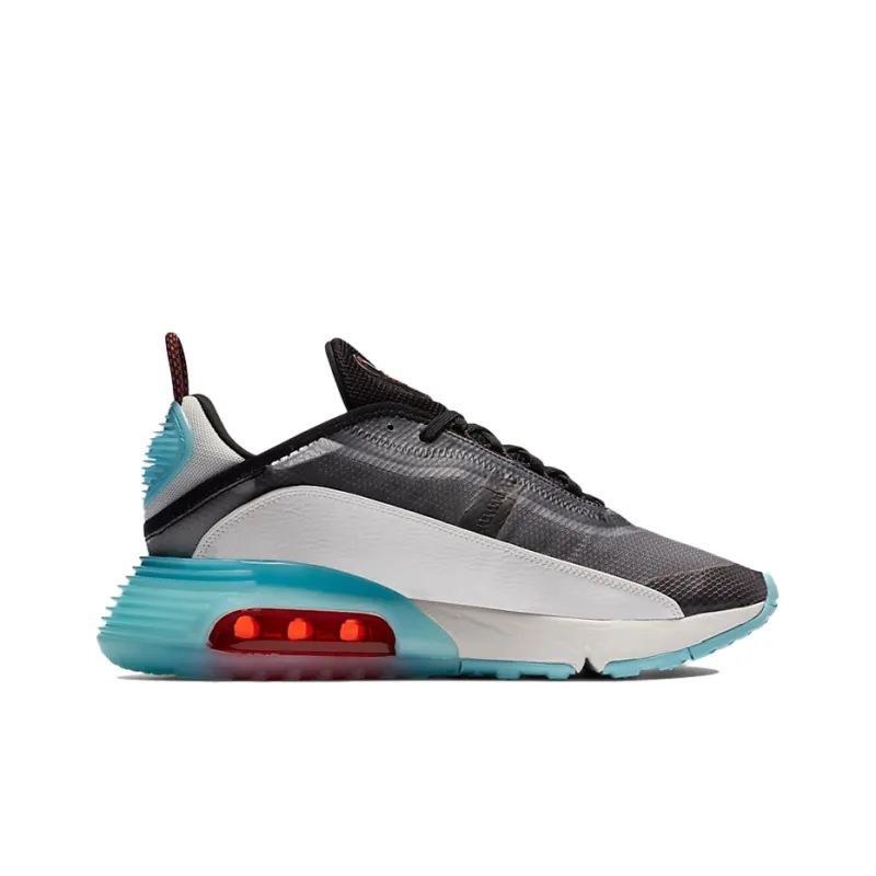 Nike Air Max 2090 Black Bleached Aqua Chile Red Women's-1