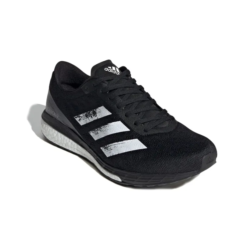 Adidas Adizero Boston 9 Wide 'Black White'-2