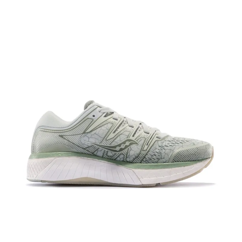Saucony Hurricane Hurricane ISO 5 Low-Top Running Shoes Women's Rippled Grass Gray-1