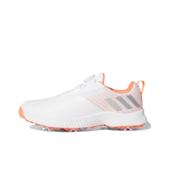 Adidas Response Bounce Boa 2 Non-slip Lightweight Low-Top Running Shoes Women's Gray White Orange