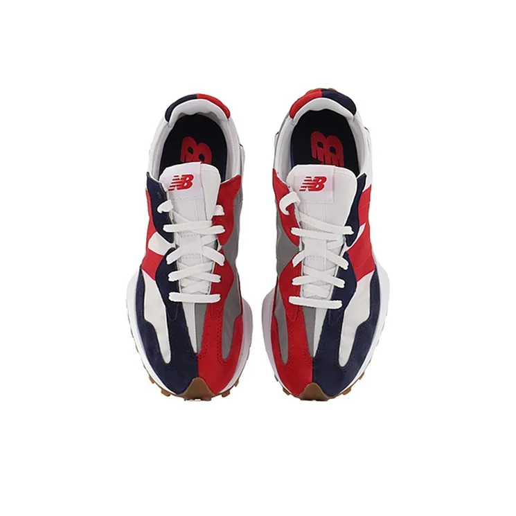 New Balance 327 Navy Red Gum-3