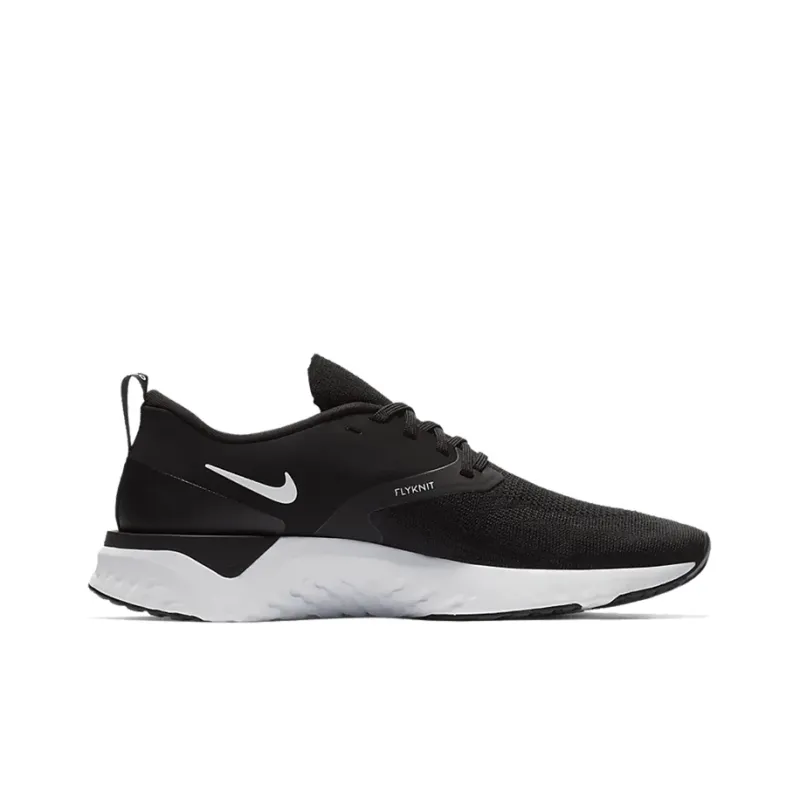 Nike Odyssey React 2 Flyknit Black White-1