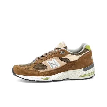 New Balance 991 MiUK Brown Tan Green