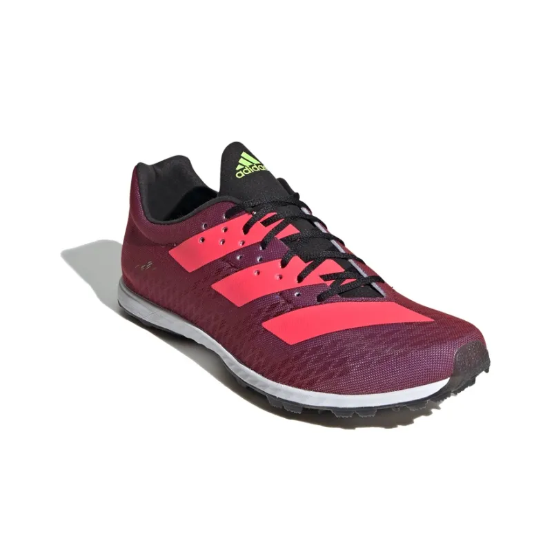 Adidas Adizero Xc Sprint Slip-Resistant Cushioning Low-Top Running Shoes Women's Purple/Pink/Green-2