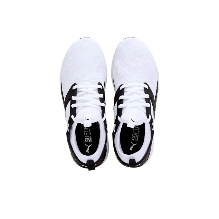 PUMA Pacer Next Excel Mesh Training Shoes White/Black-2