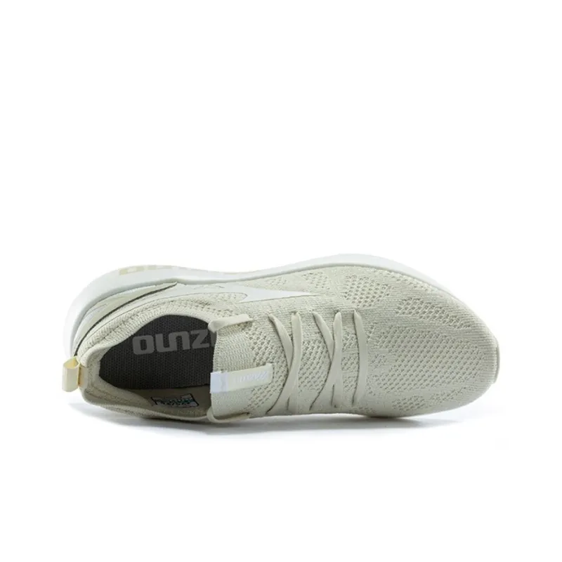 Mizuno Pi Knit Low Top Beige/White-2