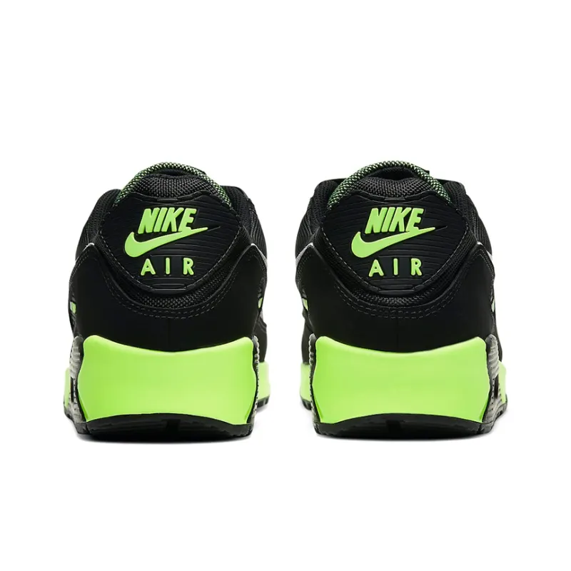 Nike Air Max 90 Black Hot Lime-4