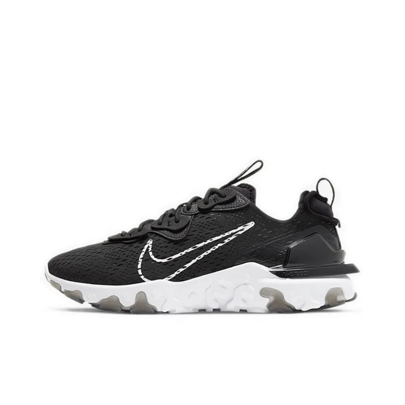Nike React Vision Black White-0