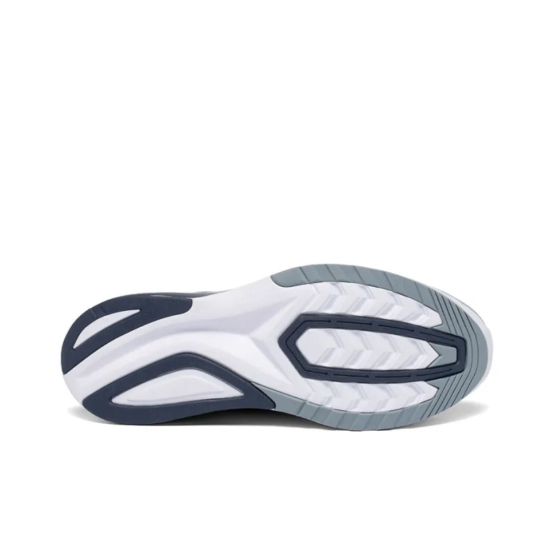 Saucony Slip Resistant Lightweight Cushioning Breathable Low Top Running Shoes Men's Indigo-4