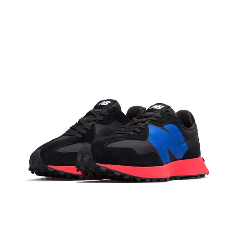 New Balance 327 Black Blue Red-2