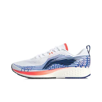 LiNing Red Hare 4 Cushioning Anti Slip And Wear Resistant Low Top Running Shoes Men's Pale Blue