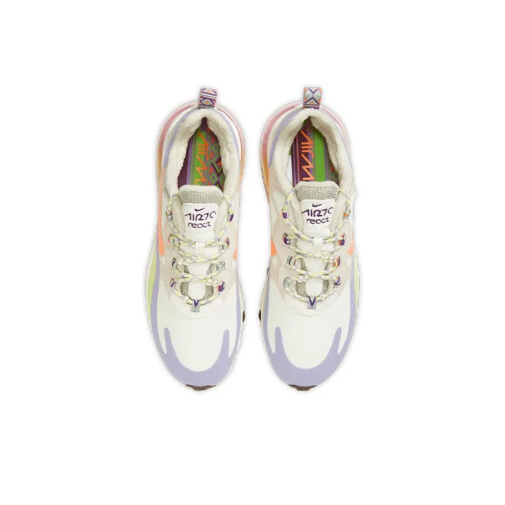Nike Air Max 270 React Sail Orange Frost Women's-3