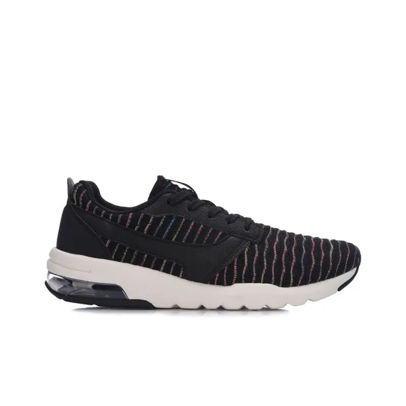 LiNing Breathable Low Top Running Shoes Women's Black-1