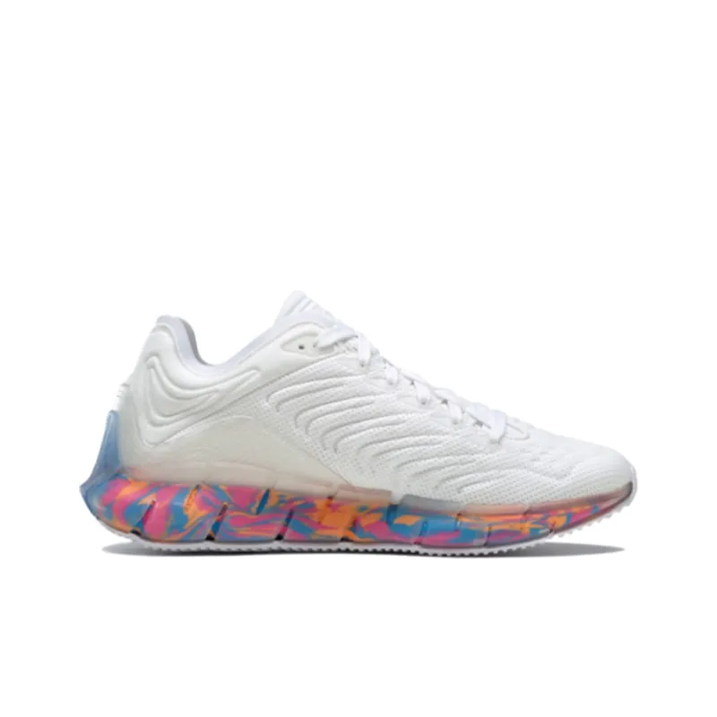 Reebok Women's Zig Kinetica 'White Blue Pink' Women's-1