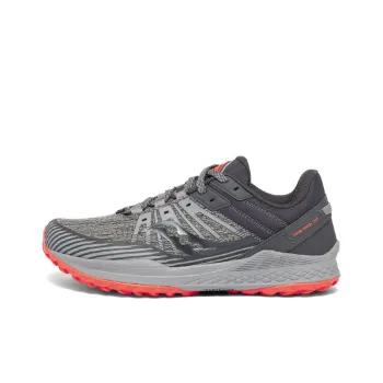 saucony Mad River TR 2 'Grey ViZi Red'