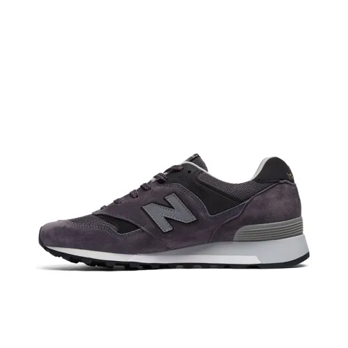 New Balance NB 577 Cushioned Slip-Resistant Low-Top Running kids shoes Unisex Dark Gray D-Width