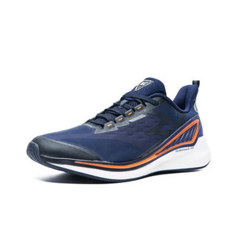 361° Night Shadows Cushioning Anti Slip And Wear Resistant Low Top Running Shoes Men's Blue Orange White-2