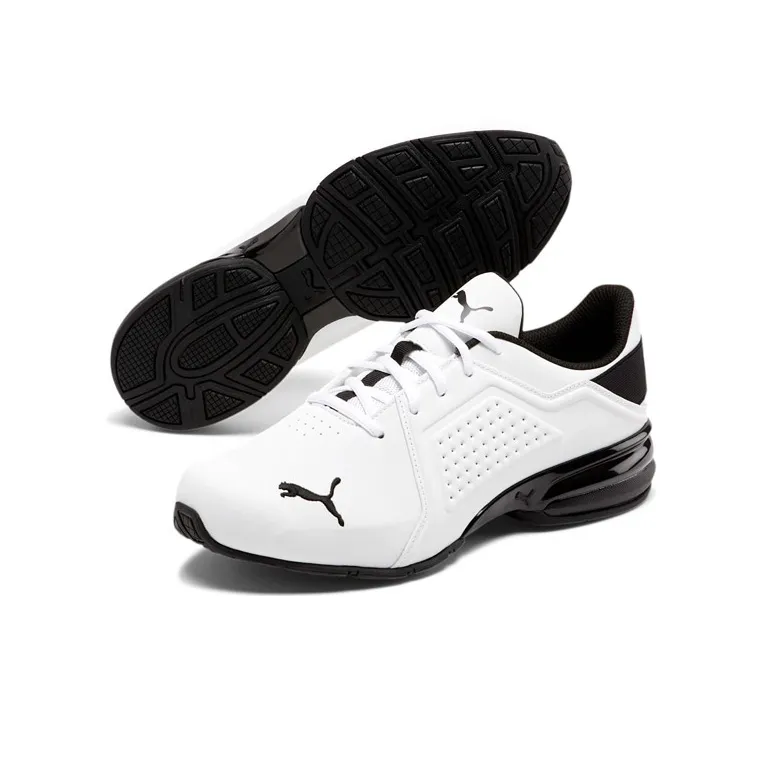 PUMA Viz Runner Wide White/Black-4
