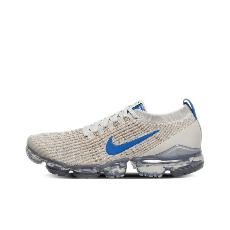 Nike Air VaporMax Flyknit 3 Light Bone Game Royal Khaki String-0
