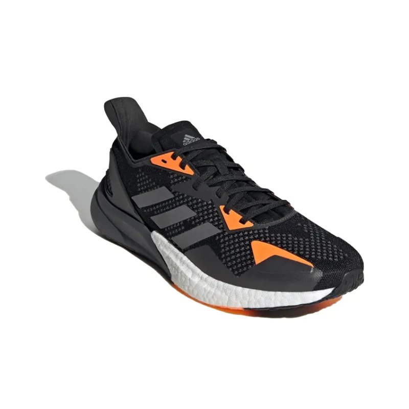 Adidas X9000L3 Black Grey Signal Orange-2