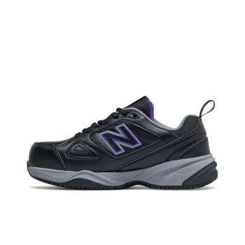 New Balance Cushioning Low-Top Running Shoes Women's Black Blue D-Width