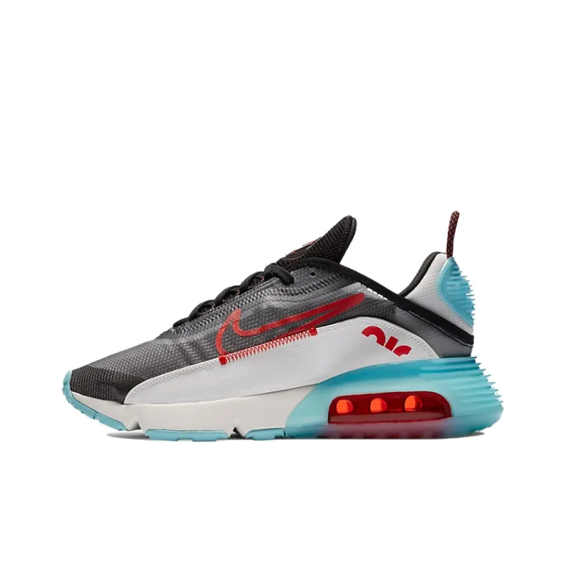 Nike Air Max 2090 Black Bleached Aqua Chile Red Women's-0