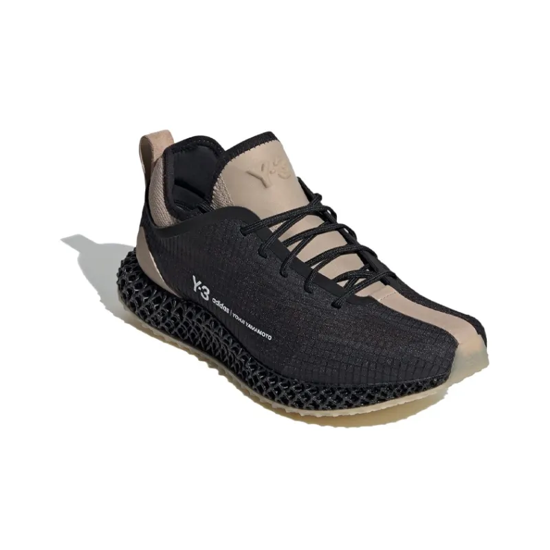 Adidas Y 3 Runner 4D Io Black Trace Khaki-2