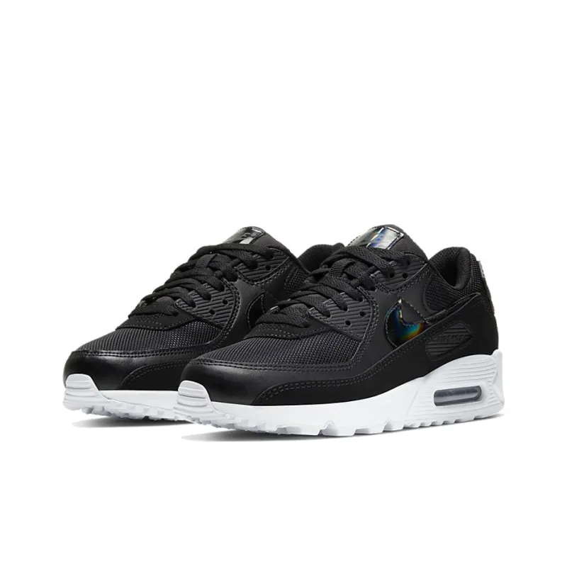 Nike Air Max 90 Twist Black White Black Women's-2