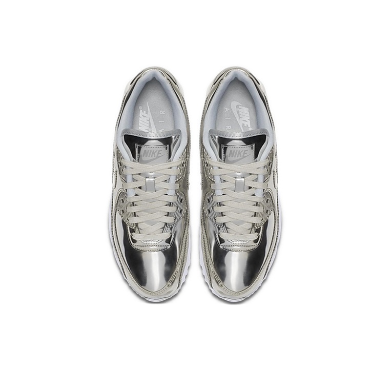 公式正規品!★ AIR MAX 90 LLIC SILVER 2020 (W) Nike Air Max 90 Metallic Silver (2020) (Women's) - CQ6639
